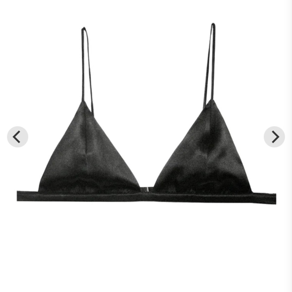 Fleur du Mal, Luxe Triangle Bra, XS